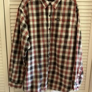Columbia Mens Omni Wick Long Sleeve Button Down Shirt, XL, Excellent Condition